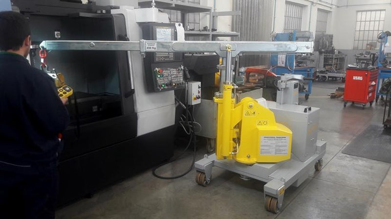 Electric Crane GB 500_TR VERTICAL Series for Molds up to 500 kg (1100 lbs)