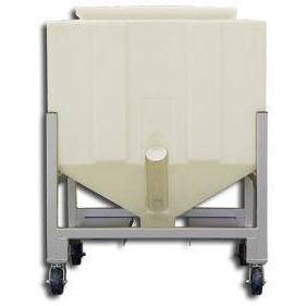 Resin Bin Model PS1200C (1200 Lbs. Capacity) - Plastics Solutions USA