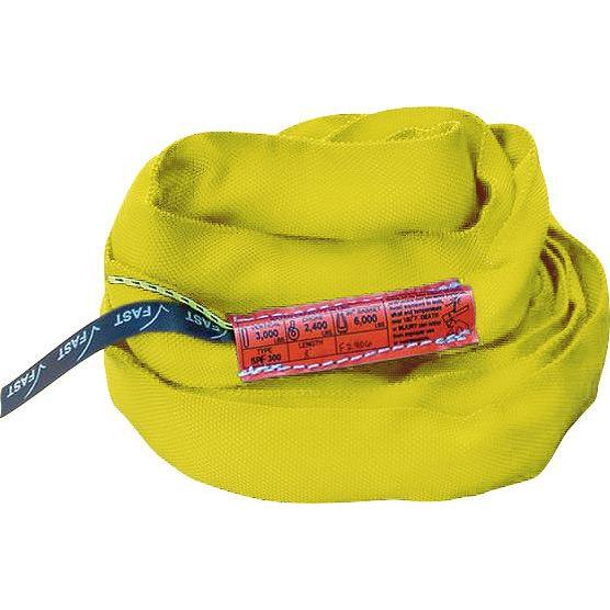 SPF 900 (Yellow) Polyester Round Slings - Plastics Solutions USA